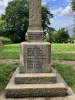 Close-up of names from WW1 & WW2