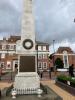 Main (south) face of memorial