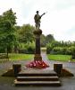 Conisbrough war memorial face 1 and WW2 plaques