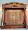 WW1 Memorial Plaque - Oval Cricket Ground, Members' Pavillion