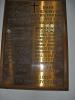 East Leake brass memorial