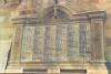 Tablet with names.
