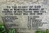 Names of the fallen from WW1