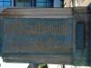 Columns of names on stone base