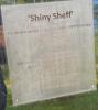 Close up of plaque