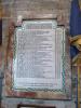 Gedling WW1 marble tablet