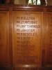 Greasley WW1 Memorial Screen (panel 1)