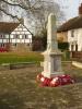 Harworth Memorial Obelisk 3 o'clock face (re WW2 and Northern Ireland Conflict)
