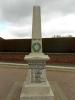 Harworth Memorial Obelisk, 6 o'clock face (re WW1 names)