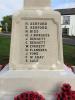 Henstridge Obelisk (WW1 panel, re surnames A-G)