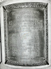Memorial Plaque