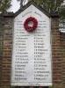 Original marble plaque