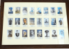 Wooden-framed, glass-covered roll of honour