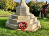 Close-up of names from WW2