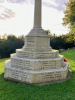 Close-up of names from WW1