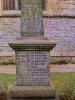 Lower half of Memorial