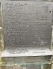 Names plaque Dove to Dowall