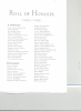 BMA memorial to medical men and women, names A-Br
