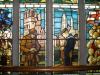 Details of stained glass window