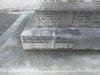 Base stone of memorial with inscription