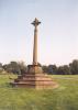 Cross on stepped base