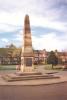 Obelisk on stepped base