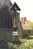 Cross with canopied crucifix