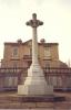 Cross outside hospital