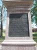 Bronze panel with names