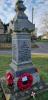 South face of memorial.
