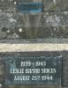 The Dedication plaque and the WW2 plaque
