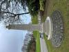 Tapering pillar on circular base