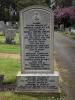 Granite family gravestone