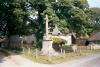 Cross and plinth on stepped stone base