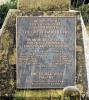 Corfe War Memorial - detail of tablet