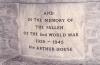 North Cheriton - Cross, WW2 name