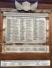 War Memorial with added names