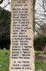 Close-up of names