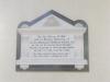 Tablet fixed to wall