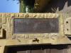 Right panel WW1 names Stocksbridge Memorial Clock Tower
