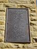 Upper right panel WW2 names Stocksbridge Memorial Clock Tower