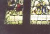 Detail of stained glass window 