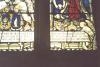 Detail of stained glass window 