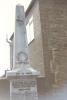 Obelisk with shallow square base