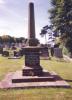 Obelisk and base with inscription