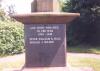Base of obelisk with inscription