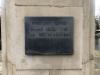 Plaque with names of two soldiers killed in Northern Ireland and Aden