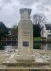 Side view of cenotaph