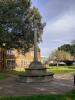 Photo of memorial cross in Wellingborough
