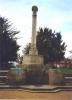 Cross on octagonal plinth